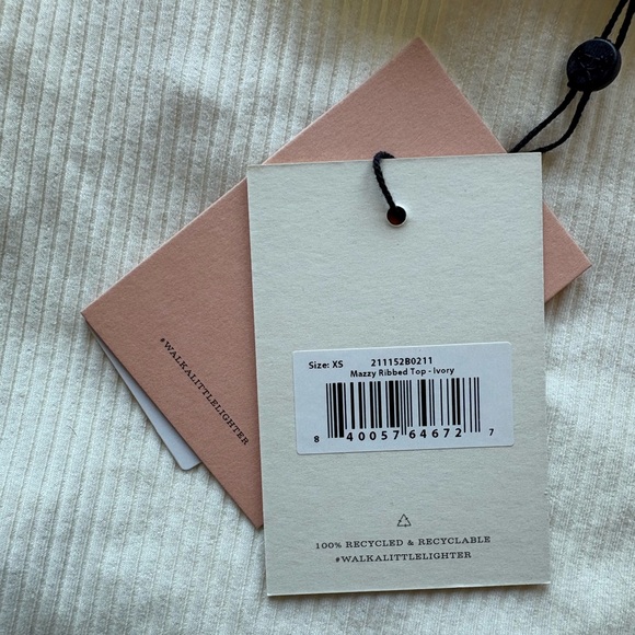 Spell & the Gypsy Collective Mazzy Ribbed top - Picture 7 of 12